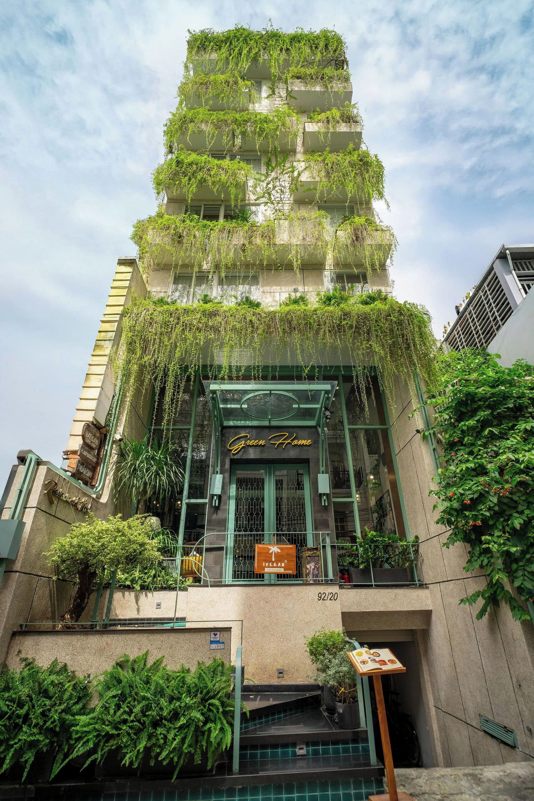 Fachada da propriedade