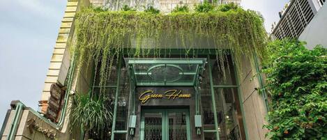 Fachada da propriedade