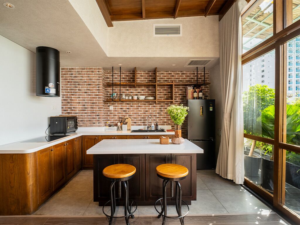 Suite Executive | Cucina privata | Bollitore elettrico, carta assorbente