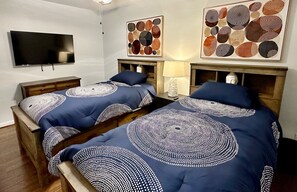4 chambres, fer et planche Ă repasser, Wi-Fi, draps fournis