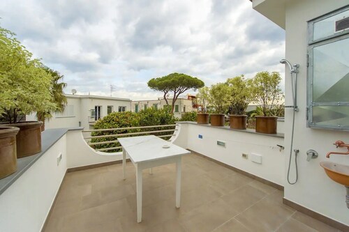 In finely finished villa just minutes from the sea and the town
