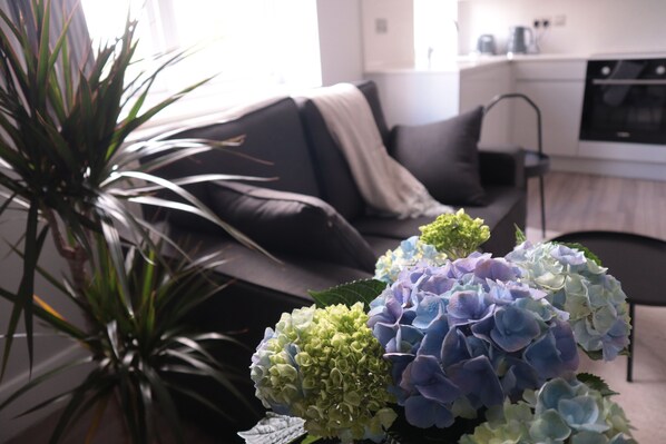 Living area - Modern and bright flat- in vibrant Camden (London)