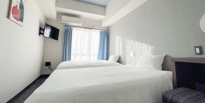 Laptop workspace, free WiFi, bed sheets - JC HOTEL NAHA (Naha)