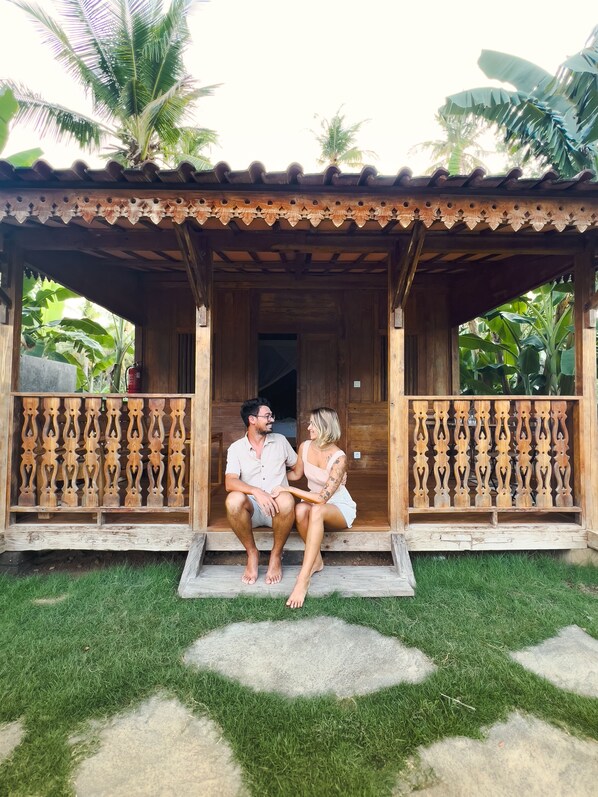 Fachada de la propiedad