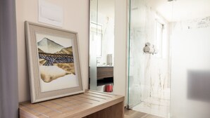 ห้องพาโนรามิกดับเบิล | ห้องน้ำ | ของใช้ในห้องน้ำฟรี, ไดร์เป่าผม, ผ้าเช็ดตัว