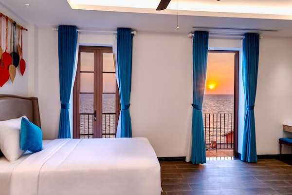 Vista para praia/oceano