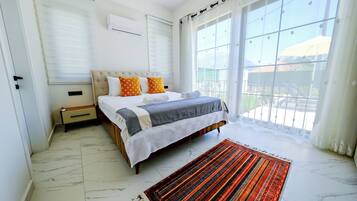 4 makuuhuonetta, silitysrauta/-lauta, Wi-Fi, vuodevaatteet