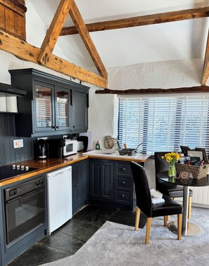 Microwave, oven, stovetop