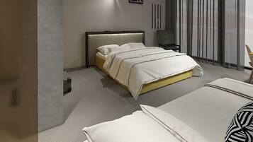 Coffres-forts dans les chambres, bureau