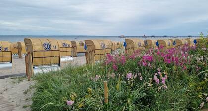 Ferienwohnung 3 Zwischen Wald und Meer im Haus Rosa Canina, Kornkamp 8