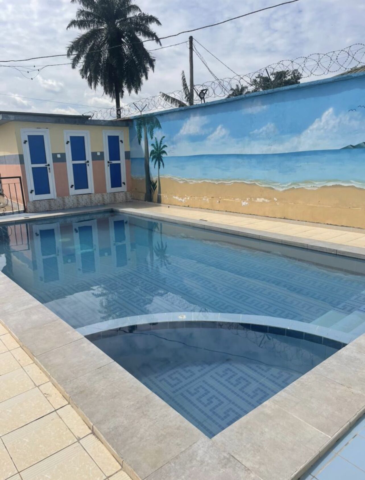 Outdoor pool