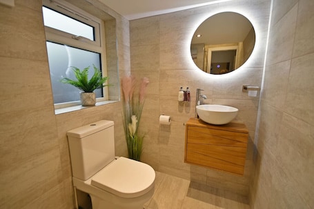 Hair dryer. Florence Boutique Suite in the heart of Rawtenstall