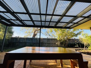 Outdoor dining
