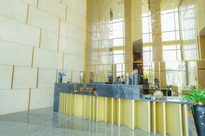 Reception - Livbox Hotel at Supernova (Noida)
