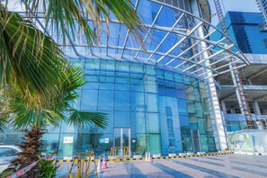 Building design - Livbox Hotel at Supernova (Noida)