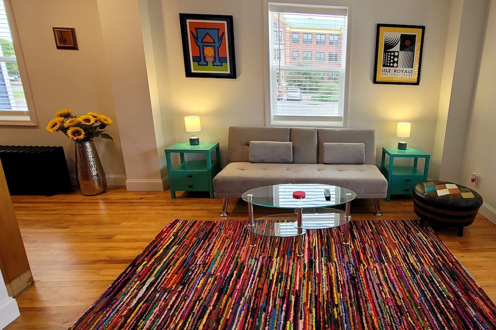 Modern-Ish Downtown, 2 bedroom lower unit