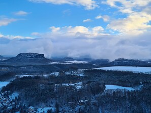 Aerial view - 2 P.-fewo "moosmutzl" im Landhaus Porschdorf (Reinhardtsdorf-Schöna)