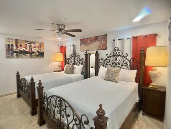 1 bedroom, in-room safe, iron/ironing board, free WiFi