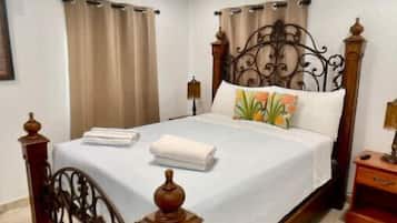 2 bedrooms, in-room safe, iron/ironing board, free WiFi