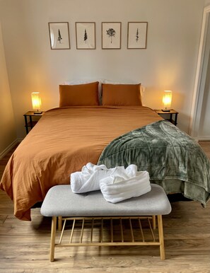 4 habitaciones, wifi gratis y ropa de cama 