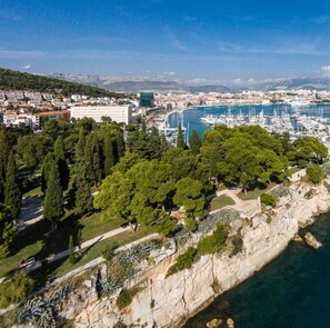 Apartment | Aerial view - Cool Attic apt w Gallery, in the Heart of Split (Split)