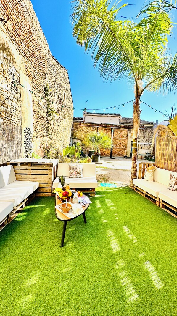 Enceinte de l’hébergement