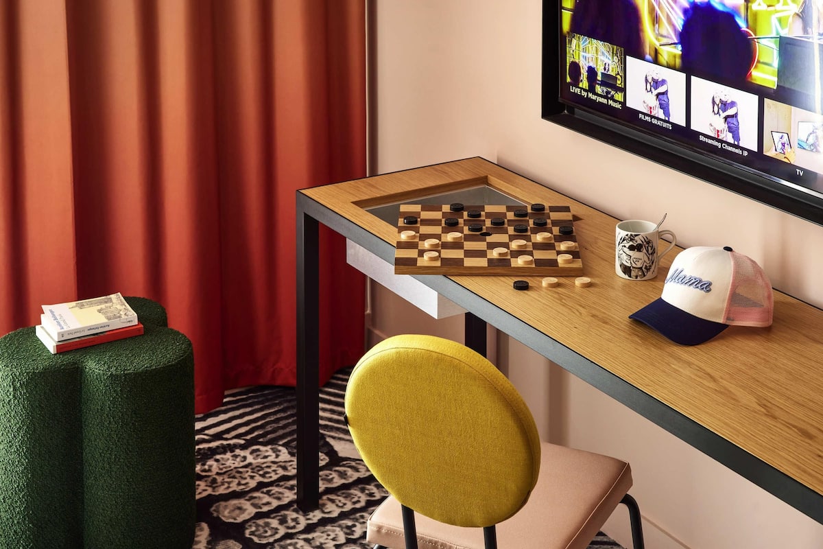 Premium bedding, pillow-top beds, in-room safe, desk