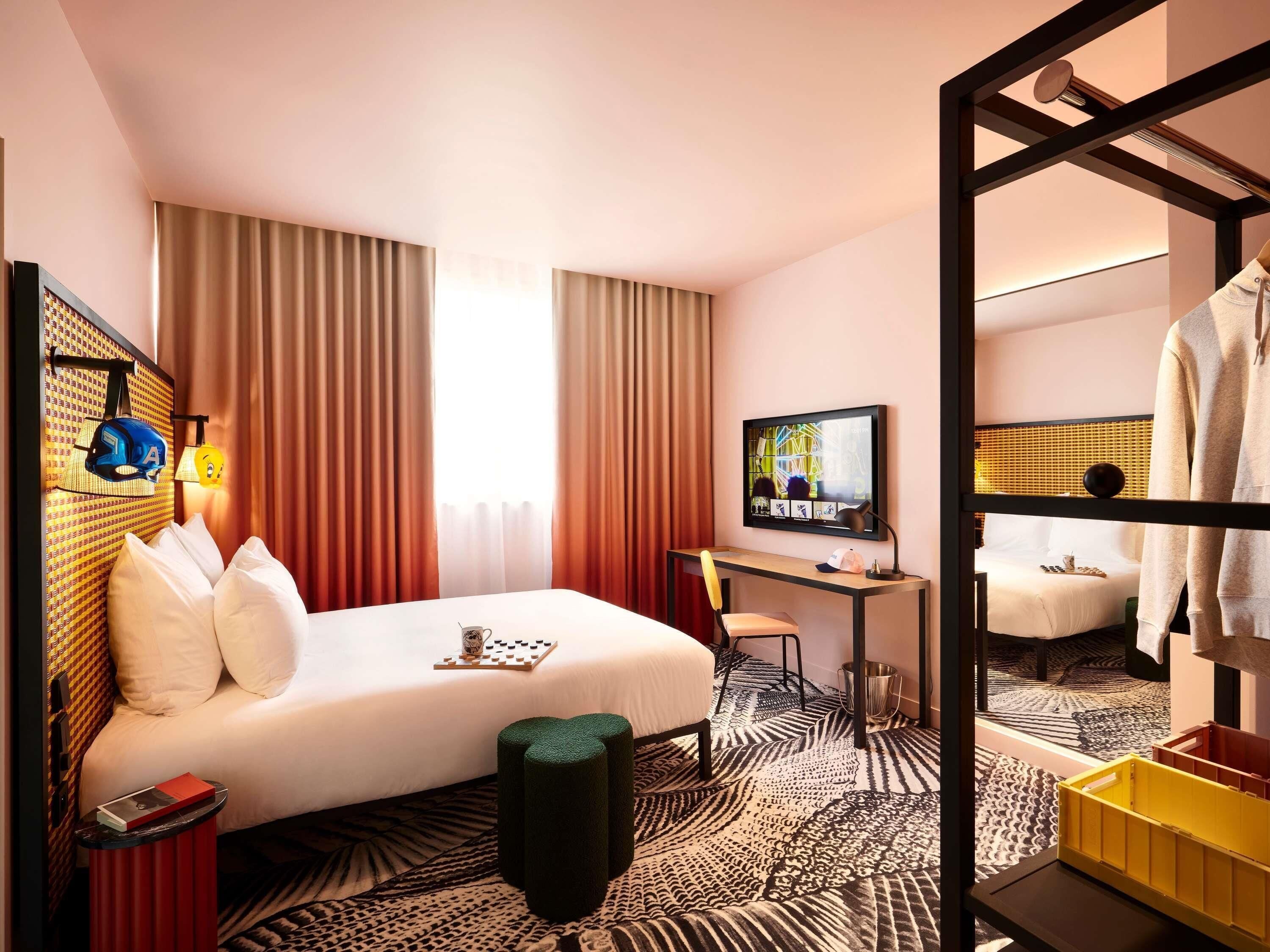 Premium bedding, pillow-top beds, in-room safe, desk