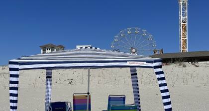 Beach-Block Suite For Family Fun in OCNJ - Ground Level, Parking, 10th & Ocean