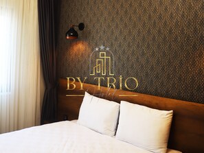Standard Room | Premium bedding, pillow-top beds, minibar, in-room safe - By Trio Hotel (Istanbul)