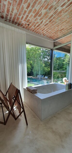 Interior - Unieke eco Loft Villa Rustig Gelegen bij Antwerpen met Grote Tuin en 20m Zwembad (Burcht)