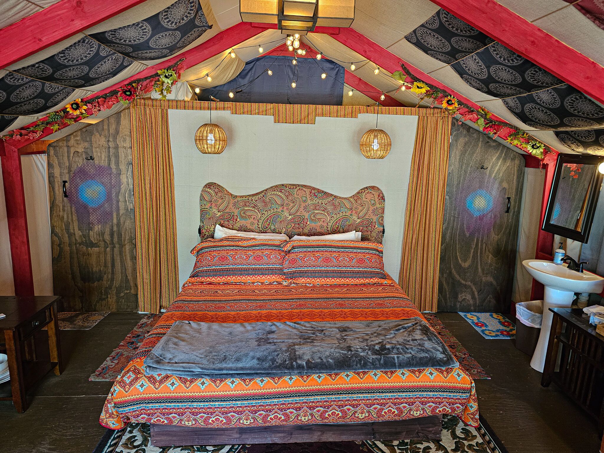 The Bohemian, Luxury glamping in the Hill Country