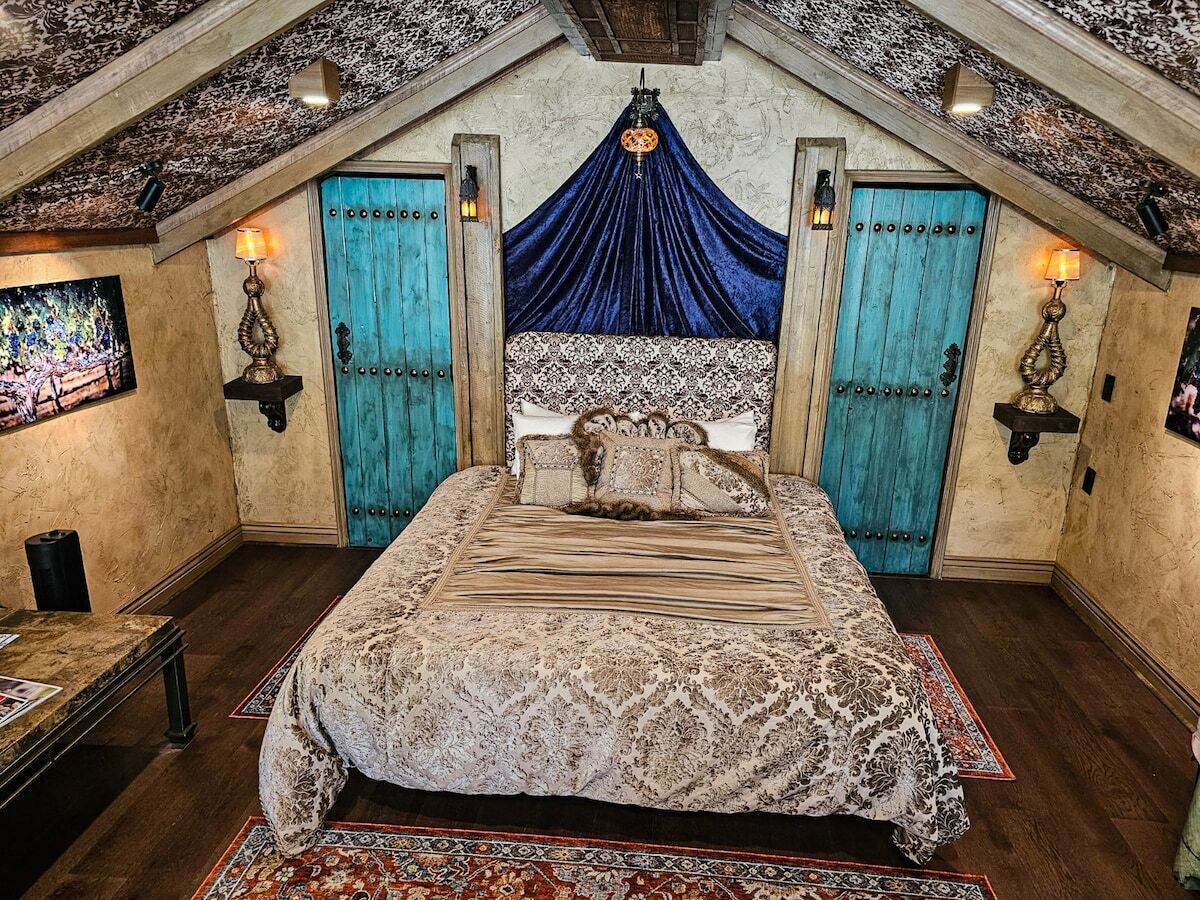 Shiraz--Exotic Persian style in the Texas Hill Country