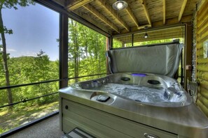 Baignoire à remous extérieure