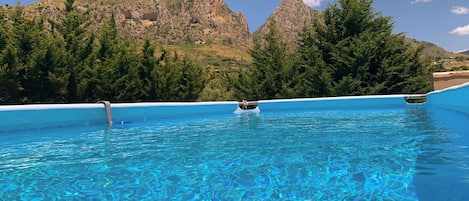 Seasonal outdoor pool