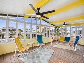 House (2 Bedrooms) | Front of property - All Day Bay Dream by Ryson Vacation Rentals (Galveston)