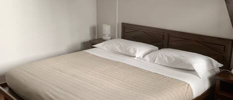 1 chambre, fer et planche Ă repasser, literie fournie