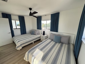 2 bedrooms, iron/ironing board, free WiFi, bed sheets