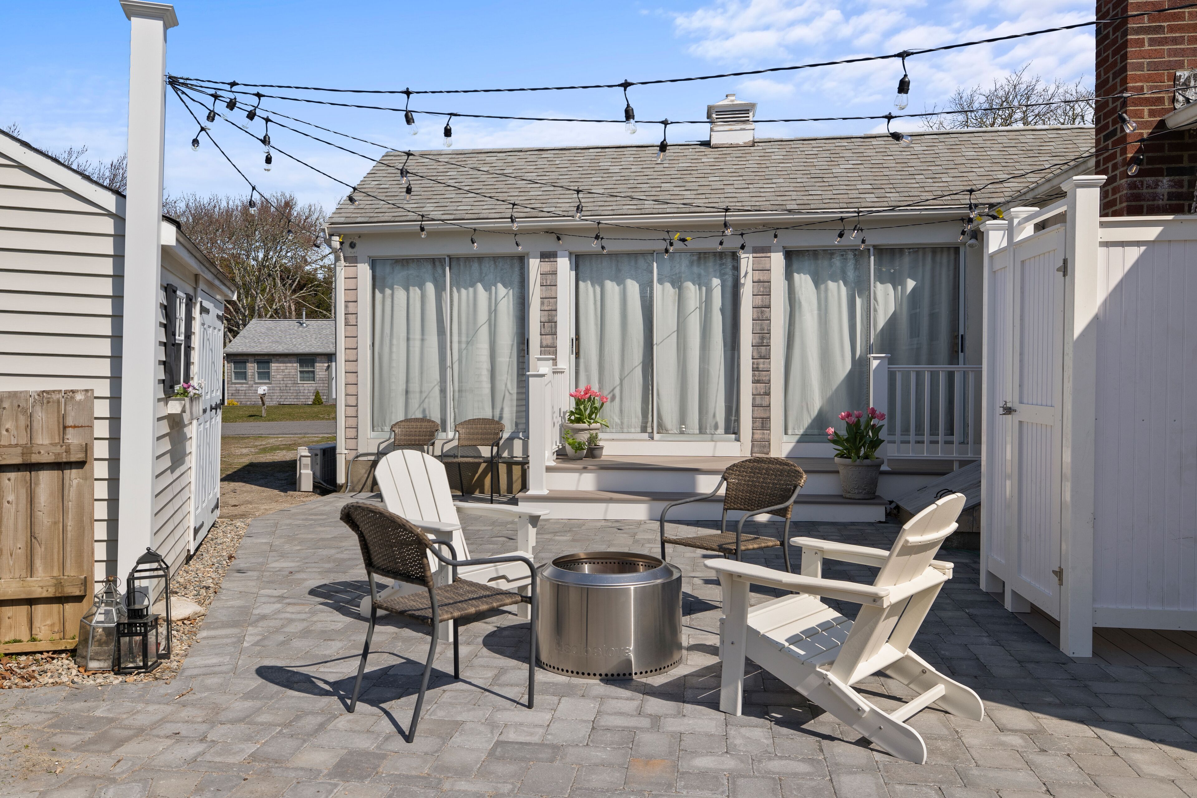 Outdoor Cape Cod Oasis just 5 minutes to S Village Beach!