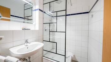 Free toiletries, hair dryer