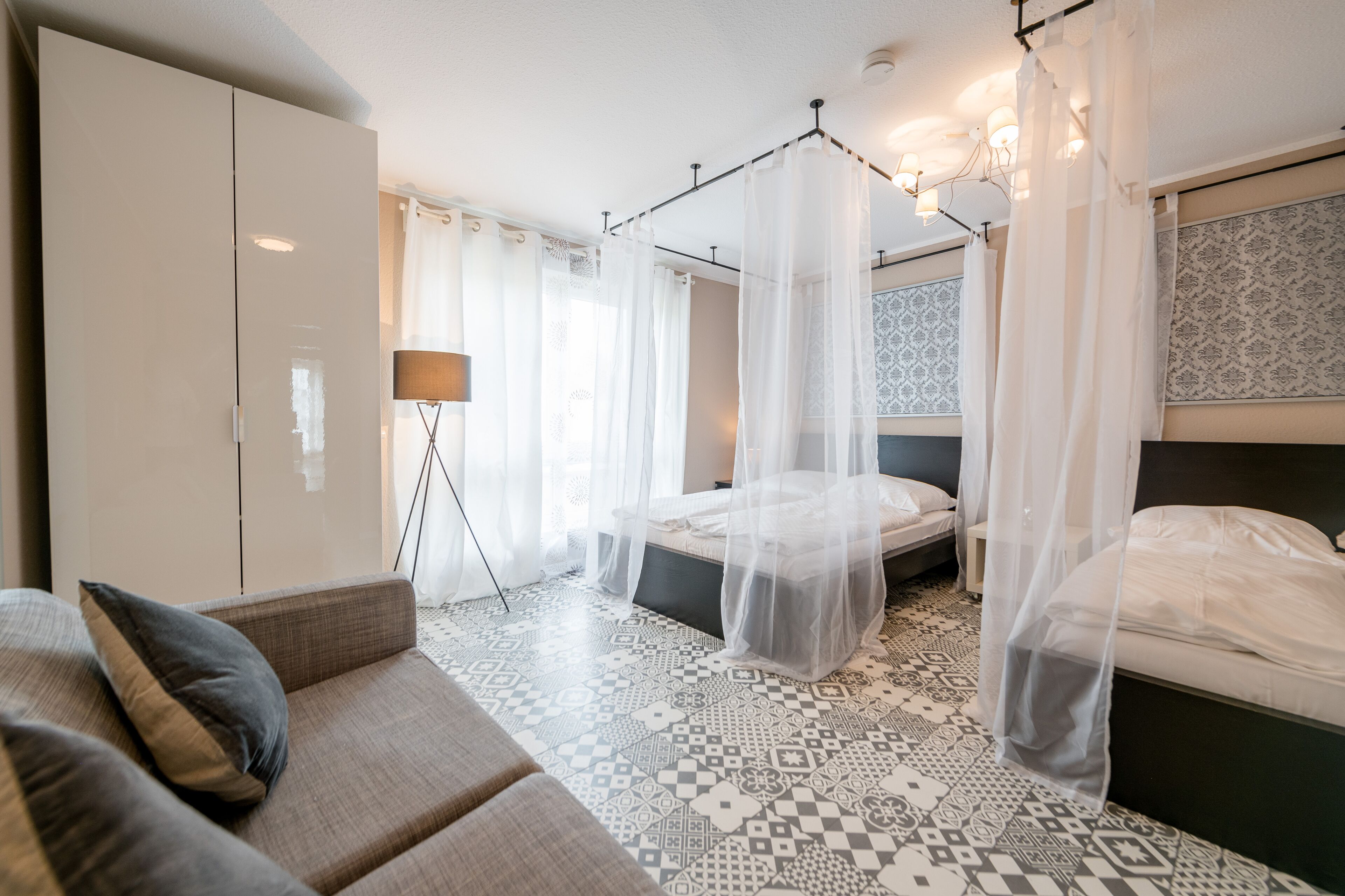 Family Apartment | 1 bedroom, in-room safe, soundproofing, iron/ironing board