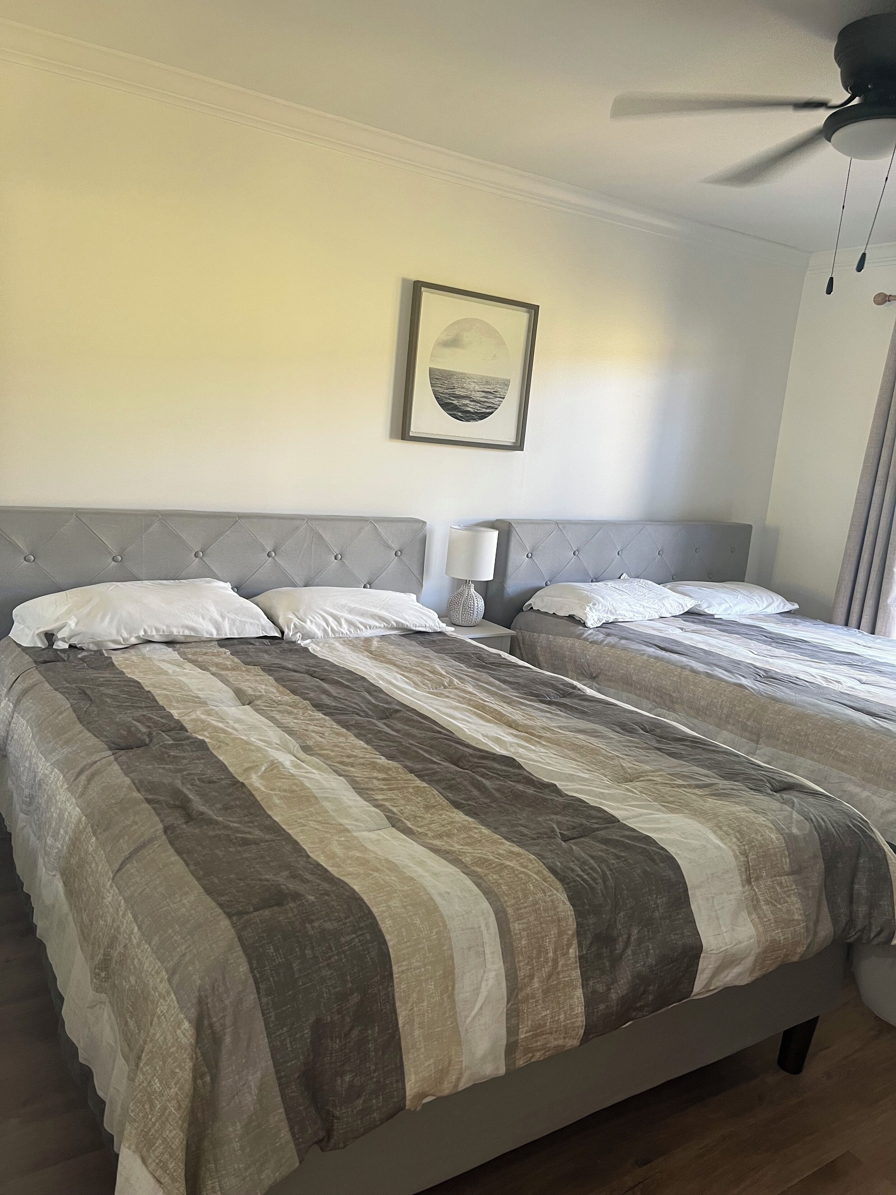 1 多间卧室、熨斗/熨衣板、免费 WiFi、床单