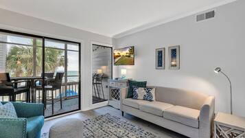 Smart TV, DVD player, books