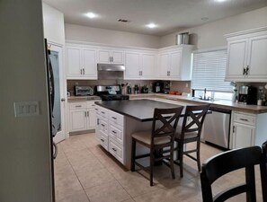 Microwave, oven, dishwasher