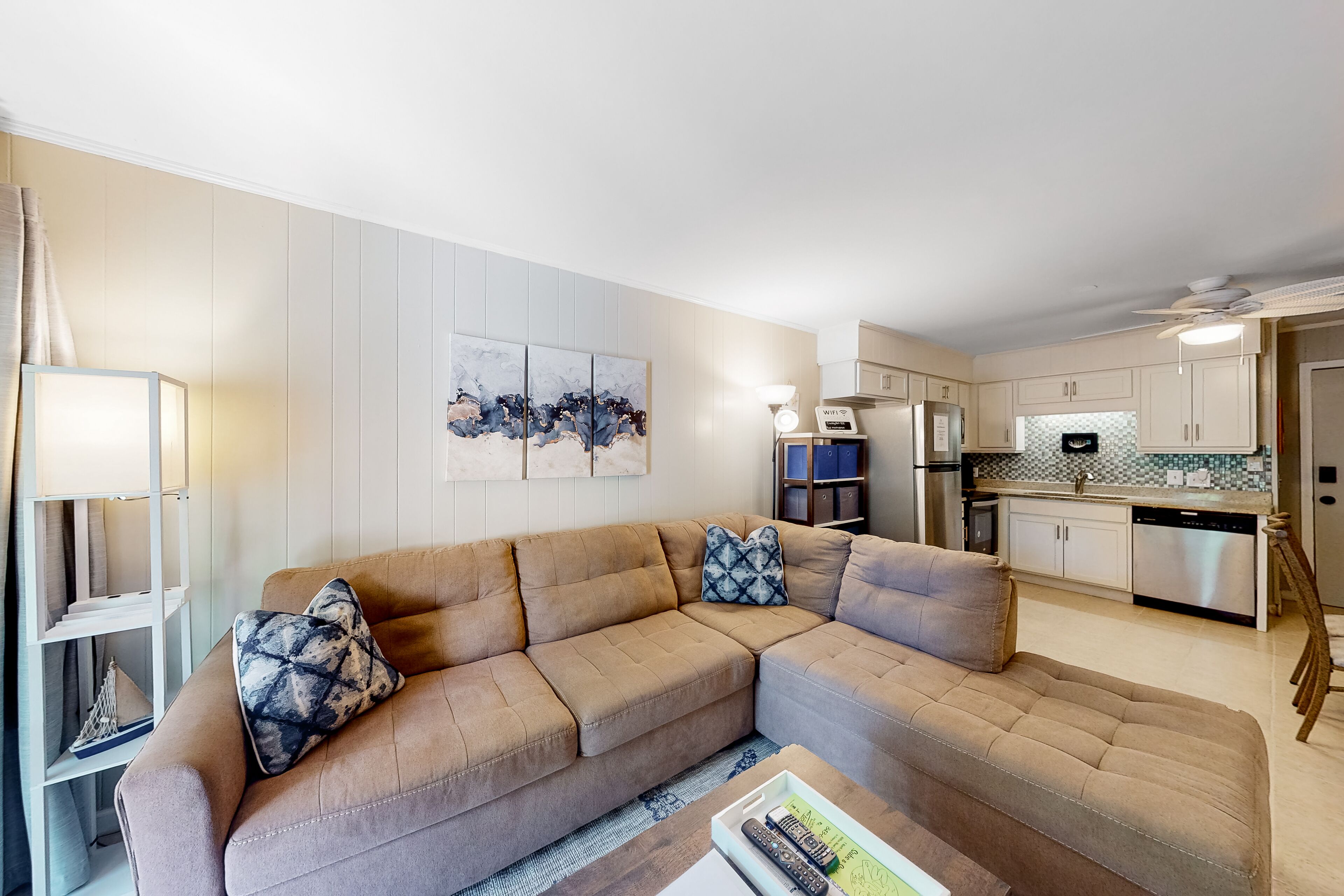 Quaint condo with pool, balcony, patio, & full kitchen - close to beach