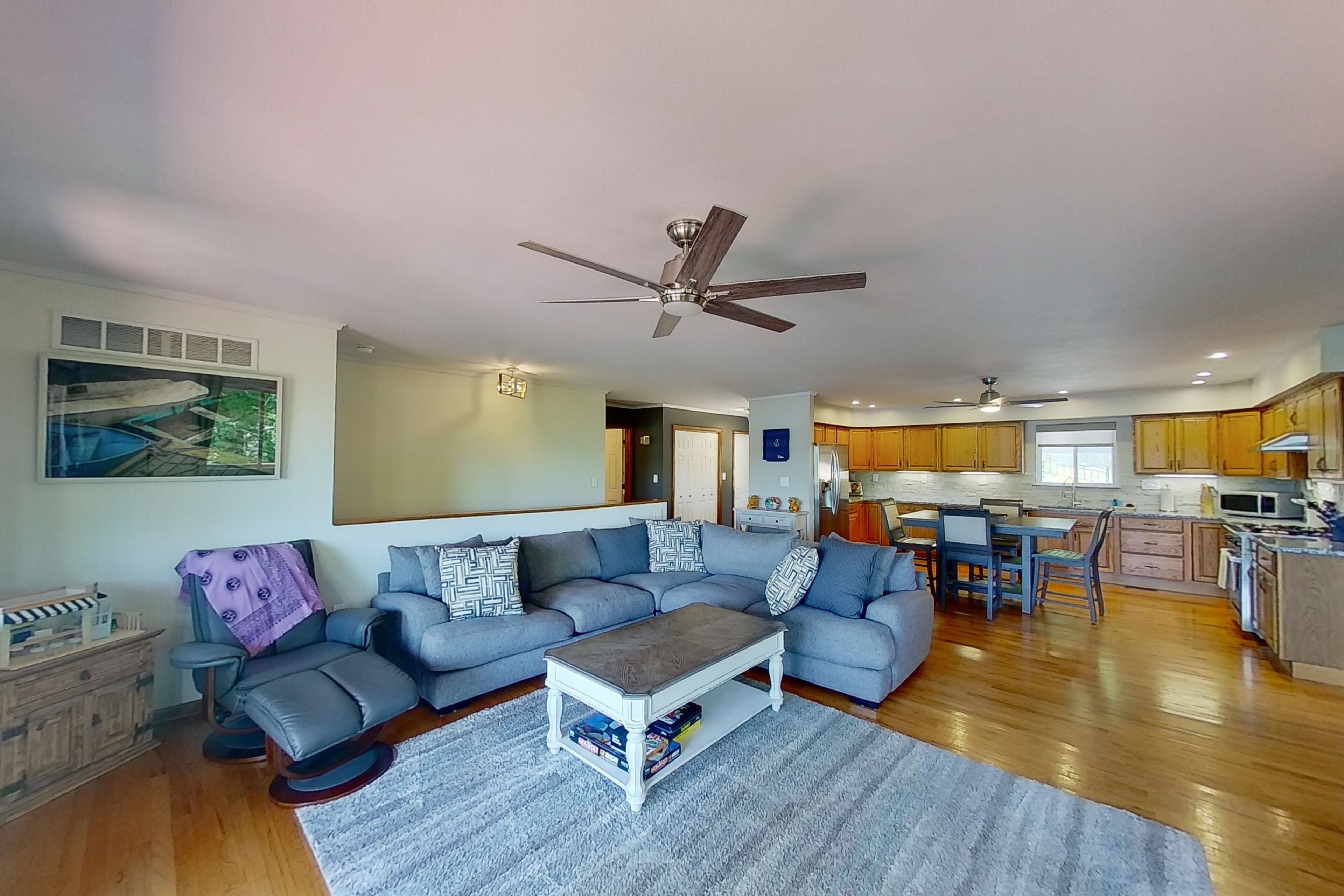 Inviting dog-friendly home w/ two fireplaces, central AC, & W/D