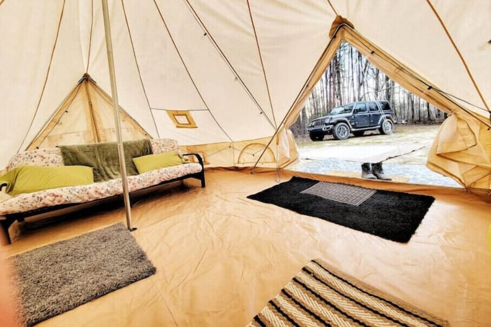 Secluded tent in Bankhead