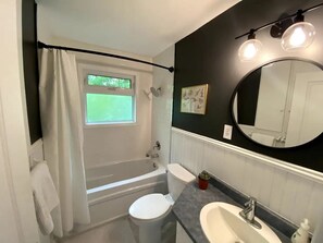 Dusj og toalettpapir