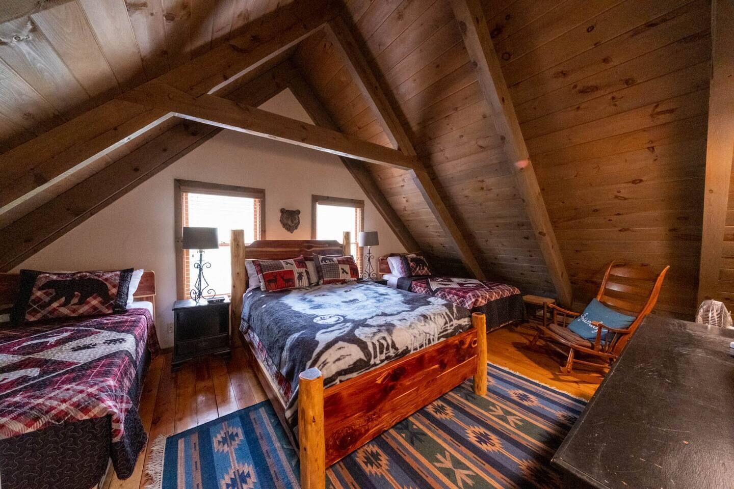 3 Schlafzimmer, Schreibtisch, kostenloses WLAN, Bettwäsche