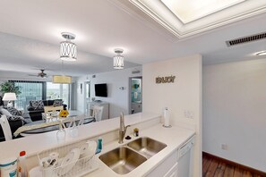 Interior - Beachfront condo with ocean views, pool, sundeck, & private balcony (Stuart)